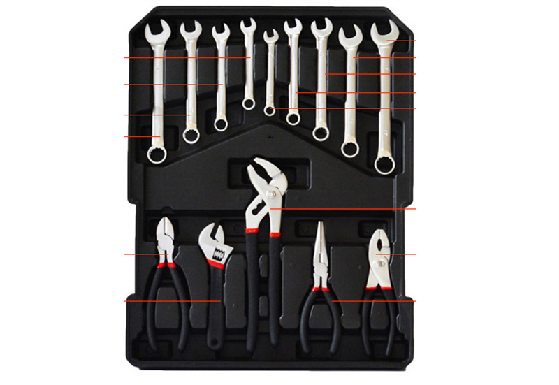 186 Pieces Aluminum Case Troll - Tool Set 评论和价格