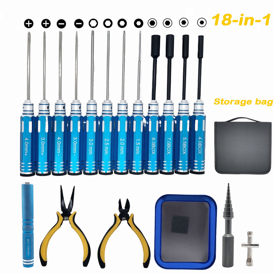 RC Tools Kits 18 in 1 Screwdri - Screwdriver Set 评论和价格