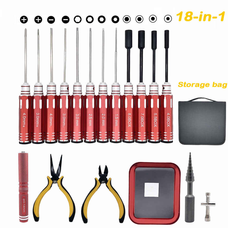 RC Tools Kits 18 in 1 Screwdri - Screwdriver Set 评论和价格